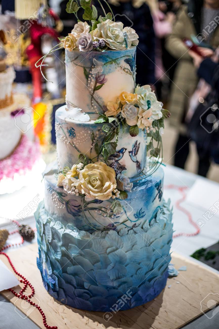 A Beautiful Cake In The Form Of A Fairy-tale Creature Made Of Mastic And  Biscuit Stock Photo, Picture and Royalty Free Image. Image 91818894., image size:866x1300