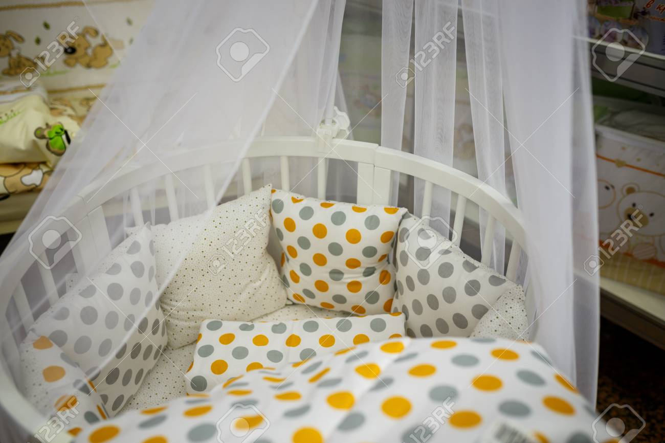 vintage baby cot