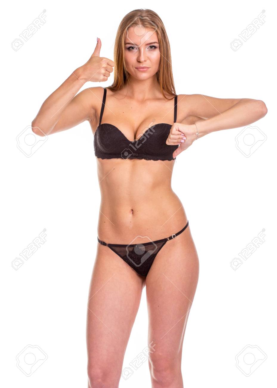 ropa interior negra para mujer