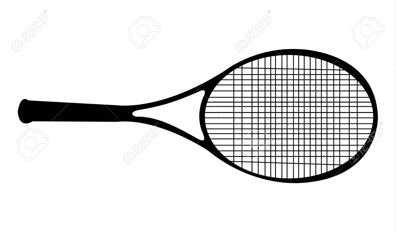 Black tennis racket Clearance