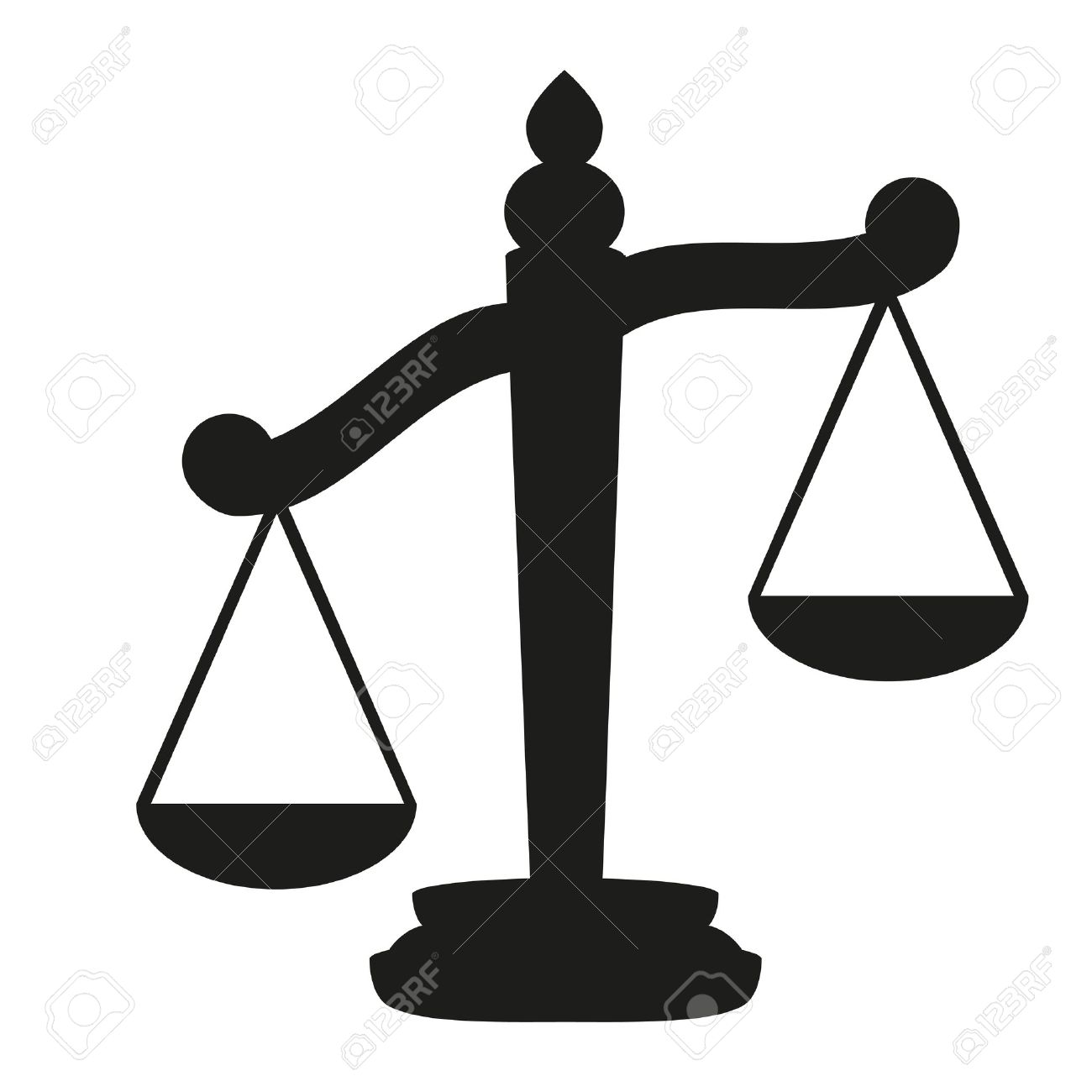 scales of justice logo what do the scales of justice represent
