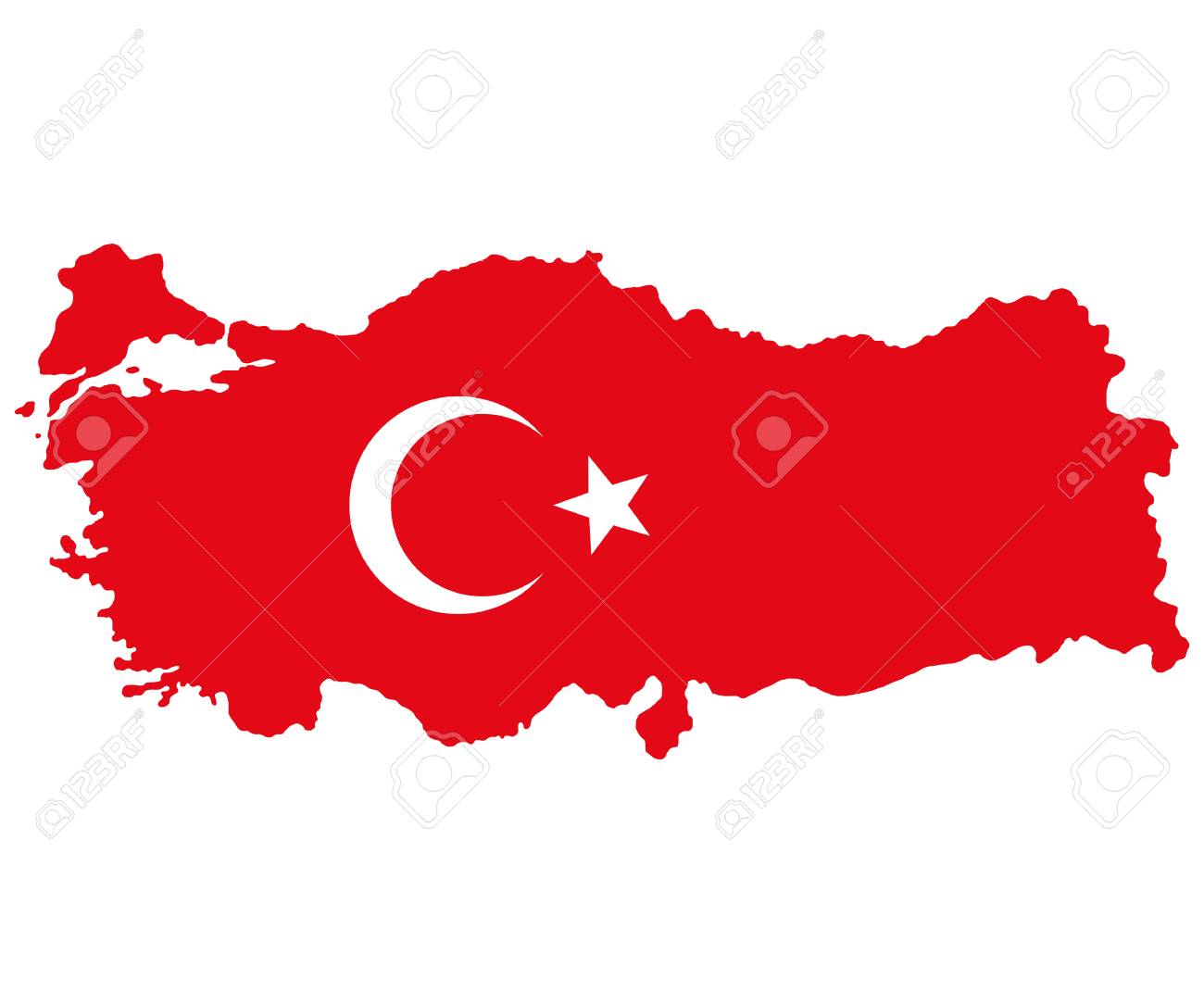 月と白の背景に星の色記号を描いたトルコ トルコ国旗の地図のイラスト素材 ベクタ Image 月と白の背景に星の色記号を描いたトルコ トルコ国旗の地図のイラスト素材 ベクタ Image