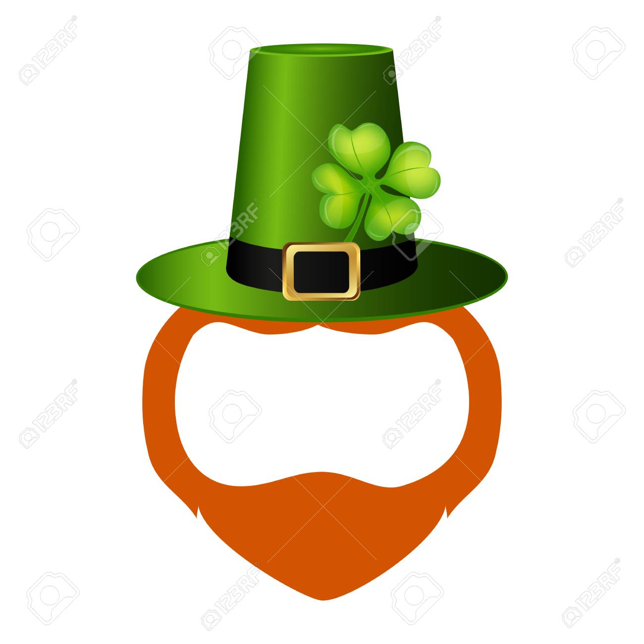 template face leprechaun on st patrick s day royalty free cliparts leprechaun template