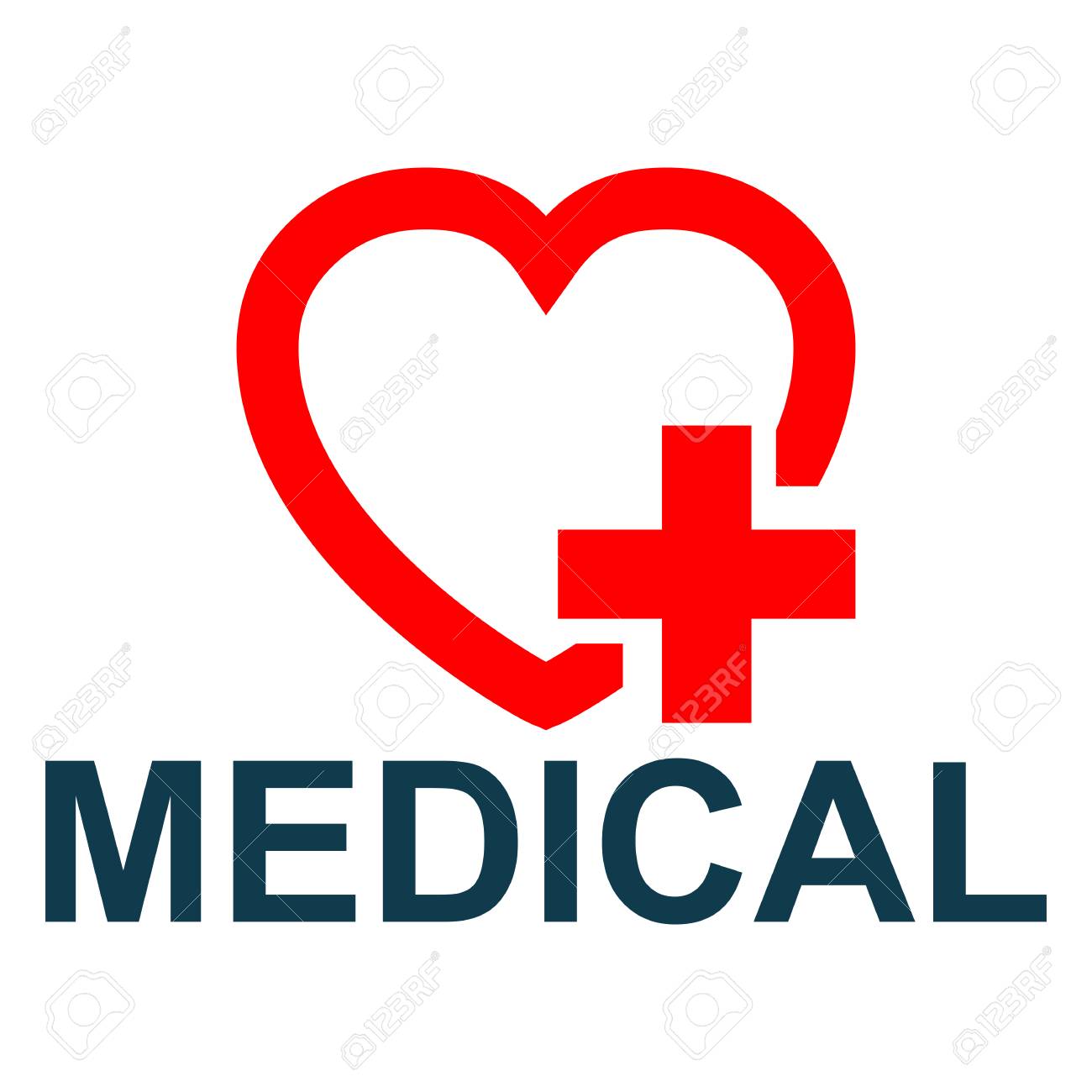 Medical Logo A Stock Vector Royalty Free Cliparts Vectors And Stock Illustration Image