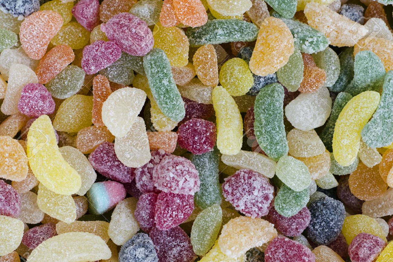 ゼリーのお菓子お菓子 背景画像 の写真素材 画像素材 Image