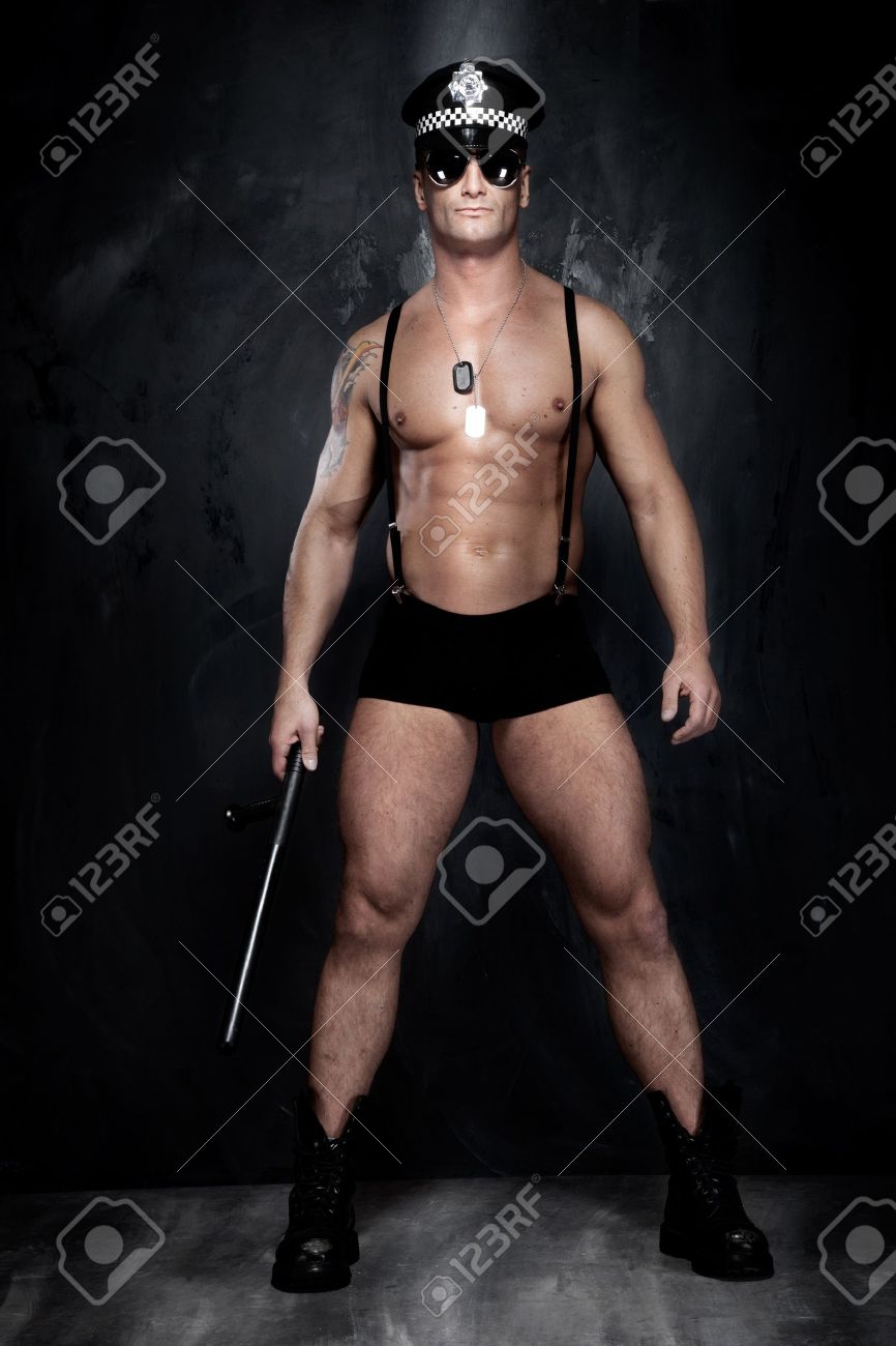 Young almost nude boys Conceptual Photo Of Young, Sexy And Good Looking Police Officer, Almost Naked. Stock Photo, Picture and Royalty Free Image. Image 17534764.