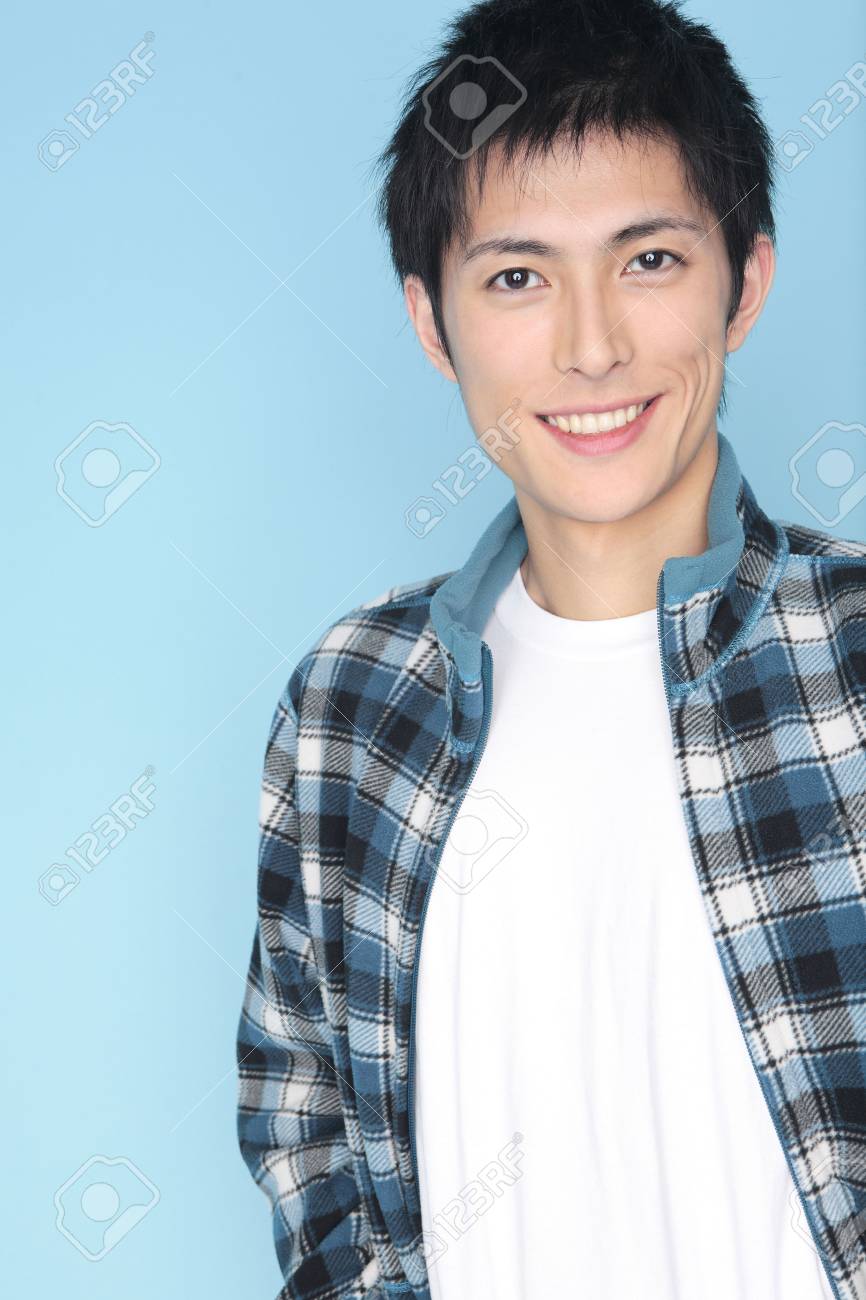 日本の若い男性の肖像画 の写真素材 画像素材 Image