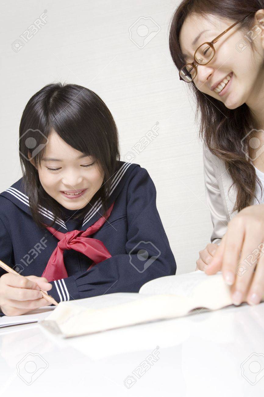 Japanese Teacher And Student Japanese Teacher And Student