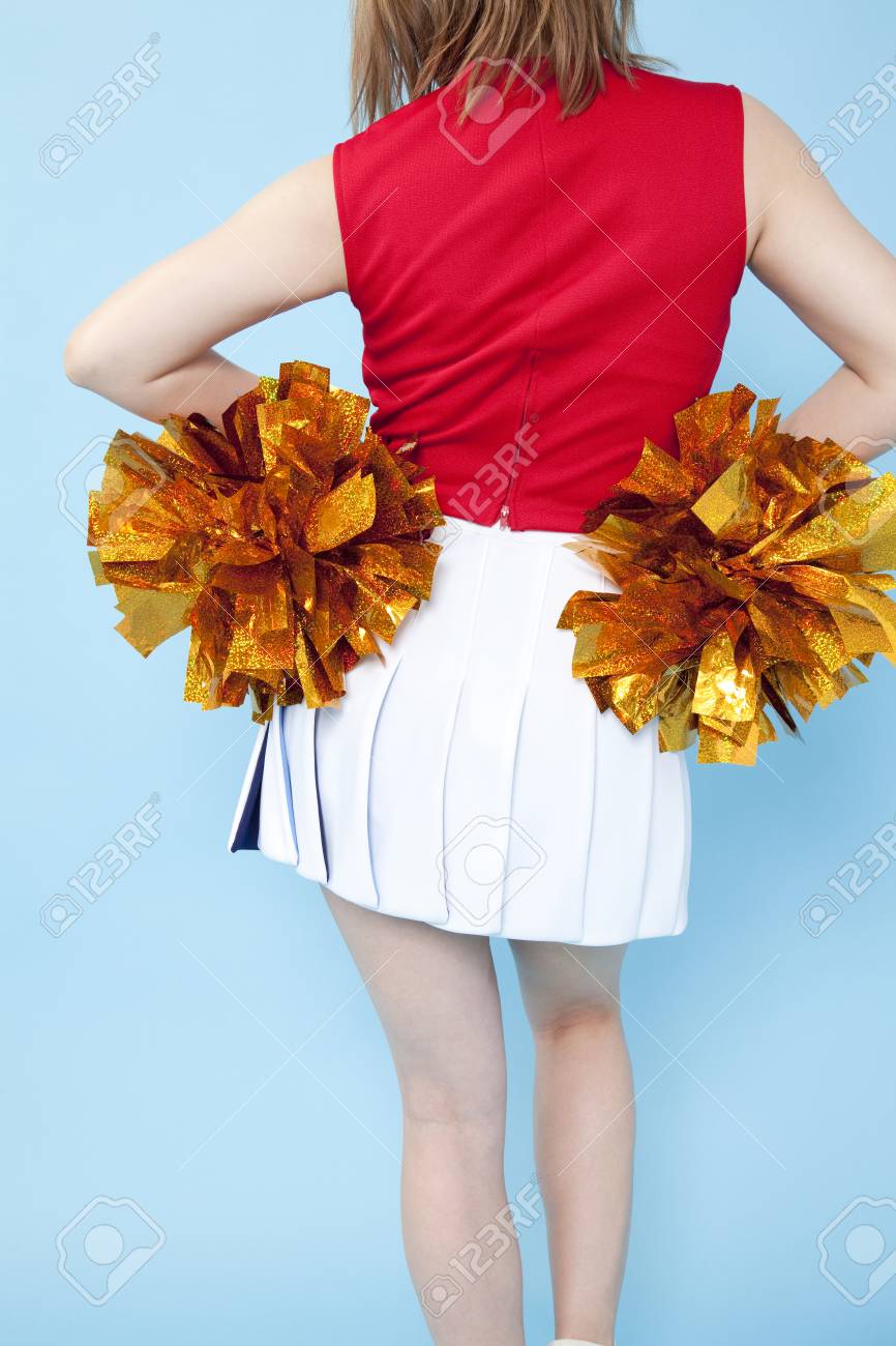 Cheerleader Rear Shot Cheerleader Rear Shot