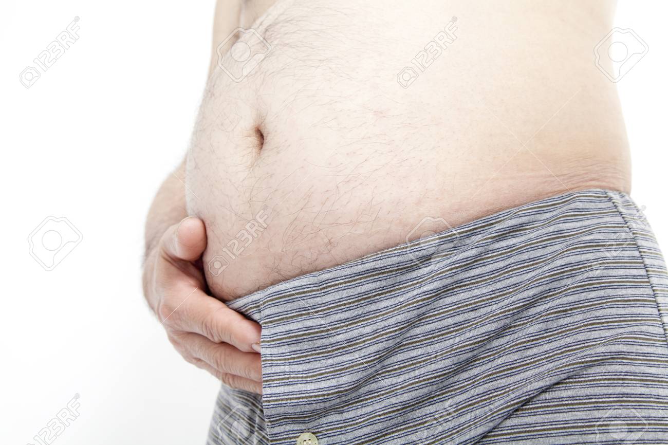 腹メタボ男性 の写真素材 画像素材 Image