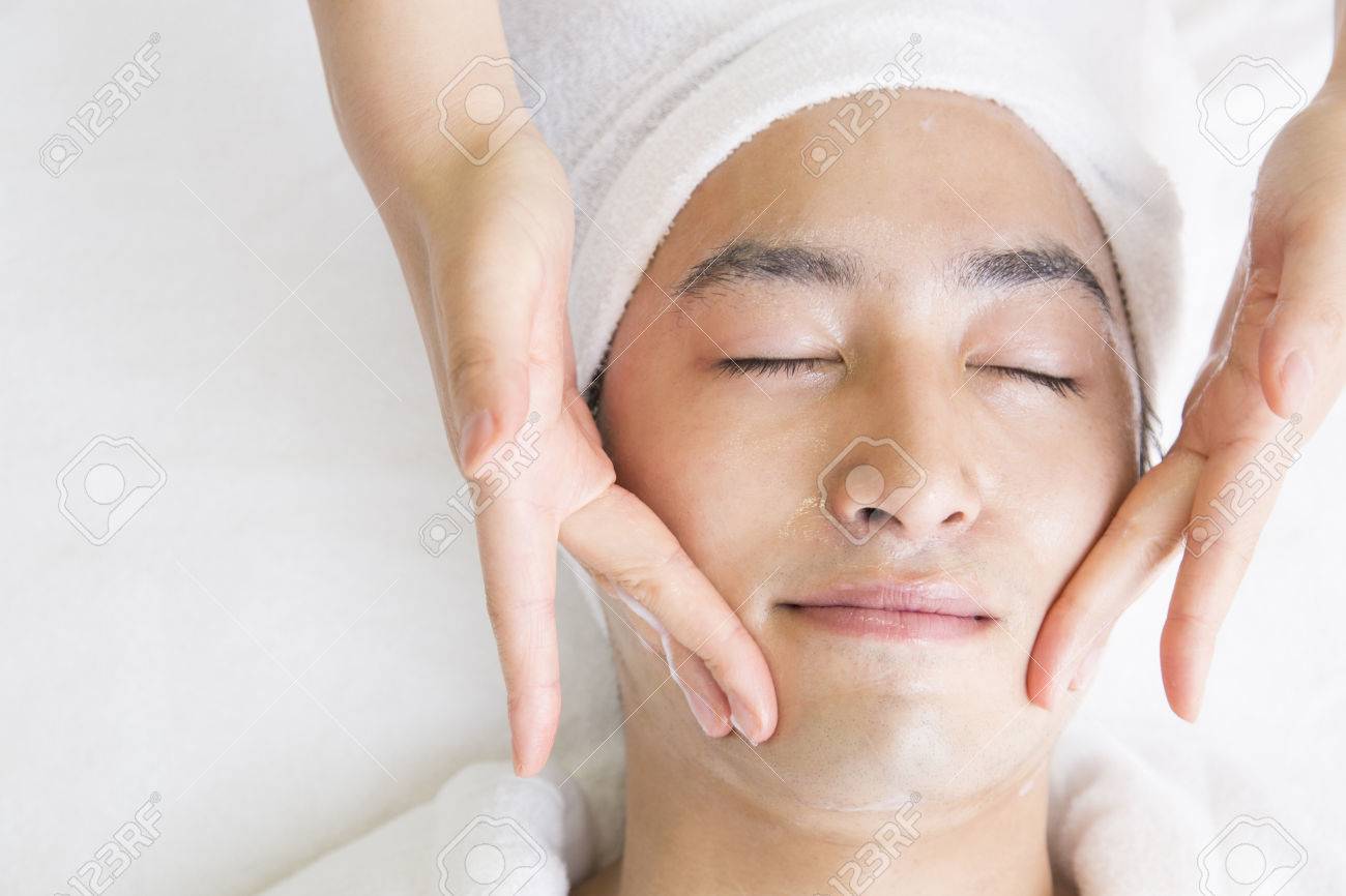 facial massage men