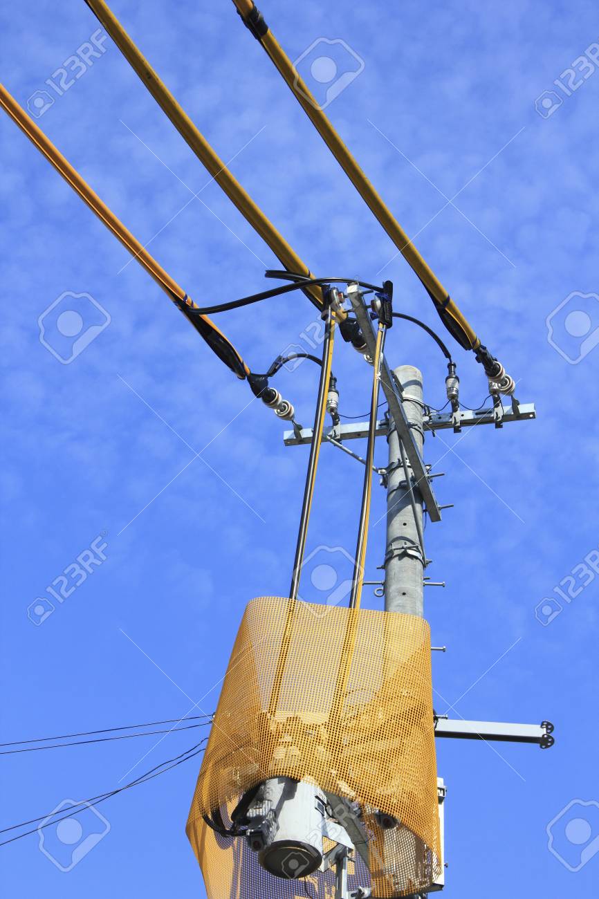 電線の絶縁カバー の写真素材 画像素材 Image