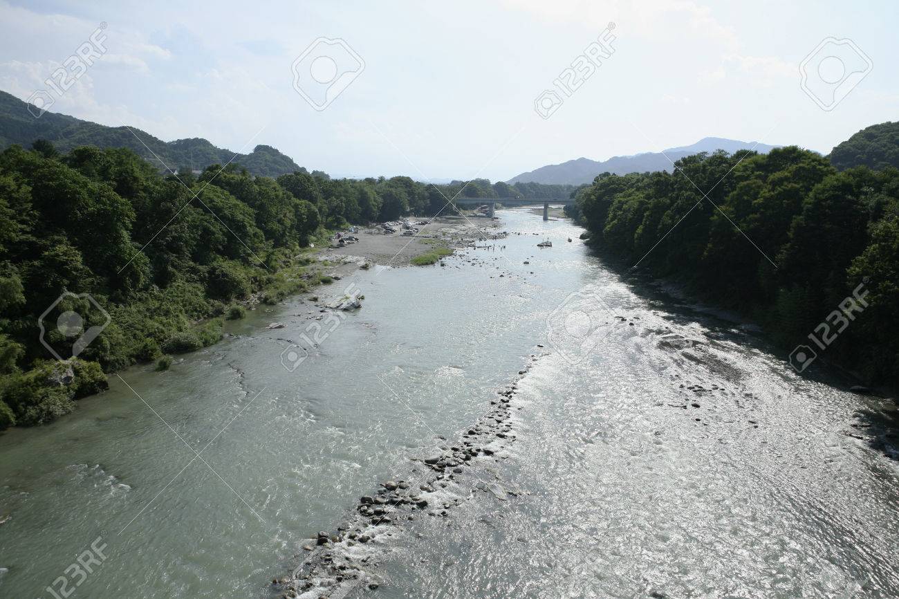 荒川上流 の写真素材 画像素材 Image