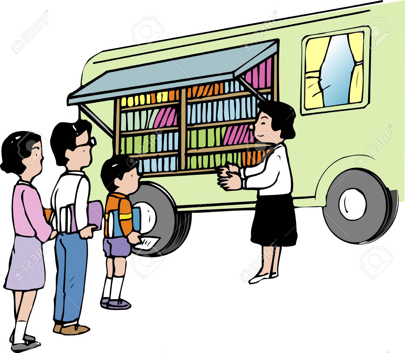 Mobile Library Stock Photo Picture And Royalty Free Image Image 46831813
