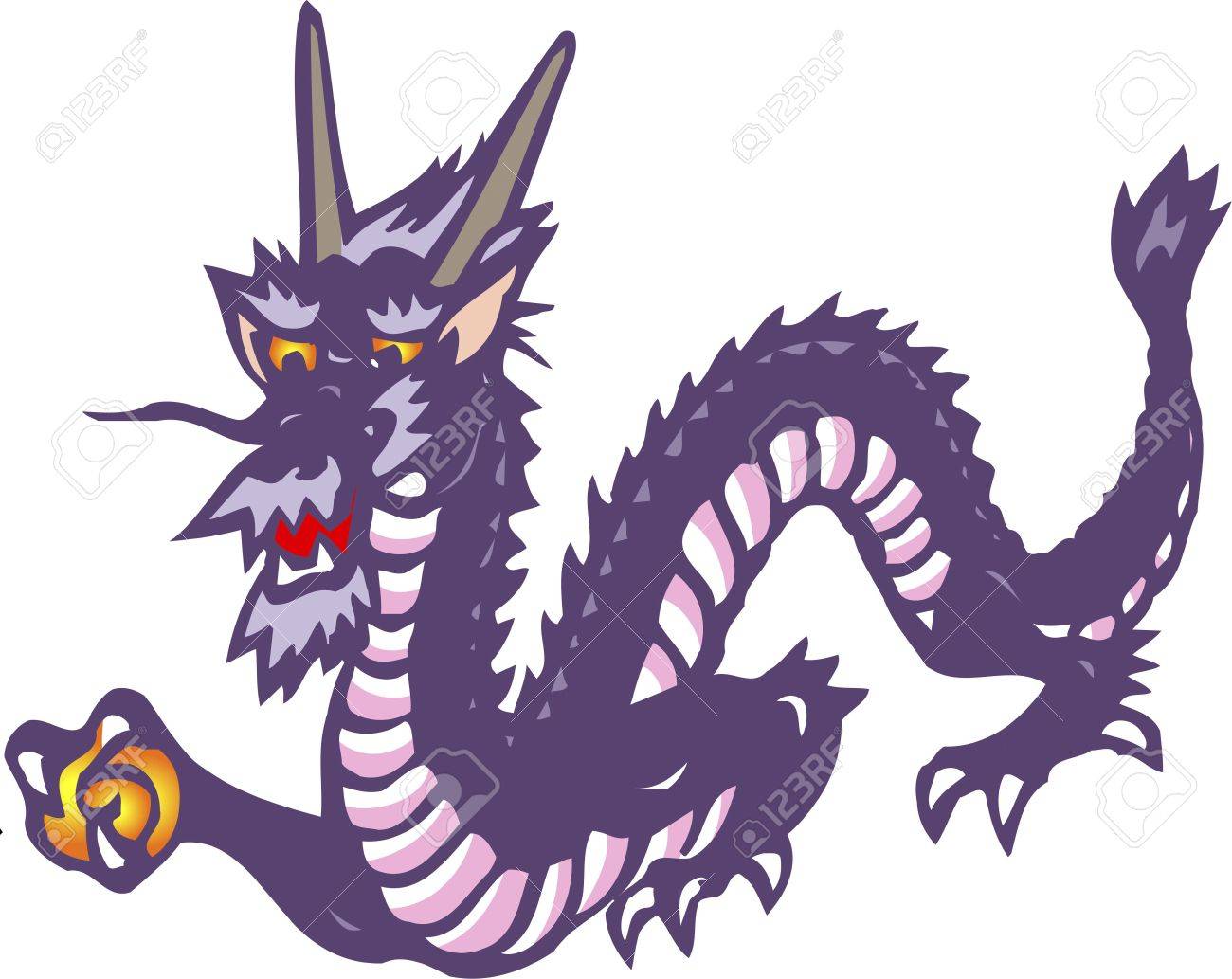 全身ドラゴン風景 の写真素材 画像素材 Image