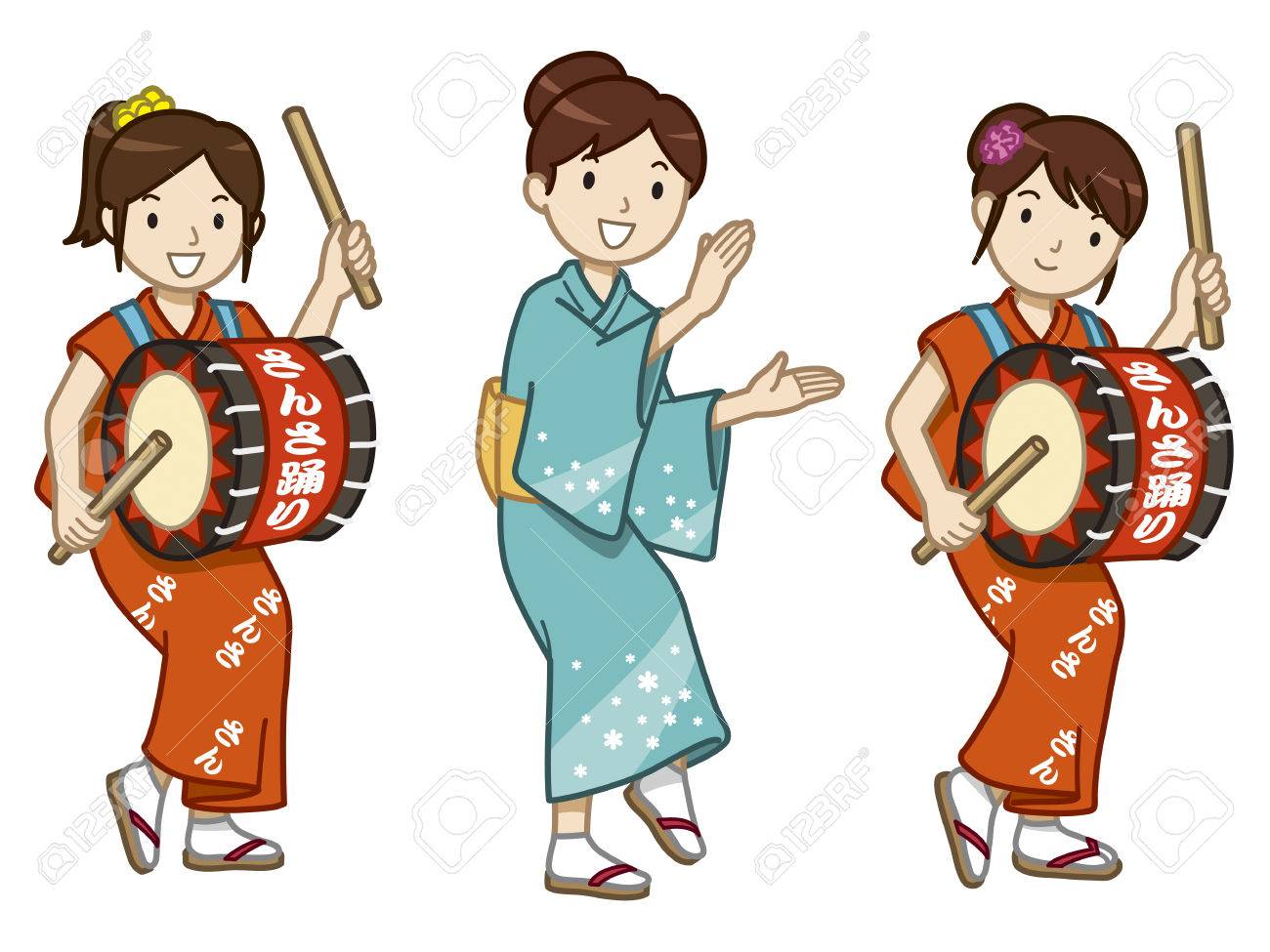 Morioka Sansa Odori Stock Photo Picture And Royalty Free Image Image