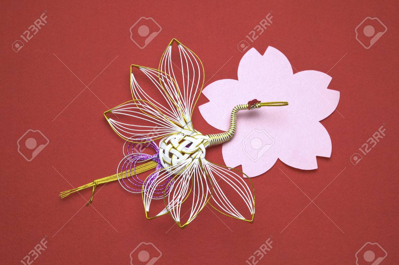 鶴水引 の写真素材 画像素材 Image