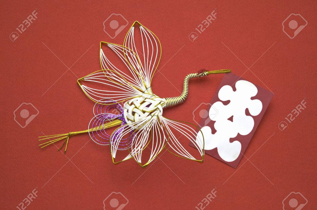 鶴水引 の写真素材 画像素材 Image