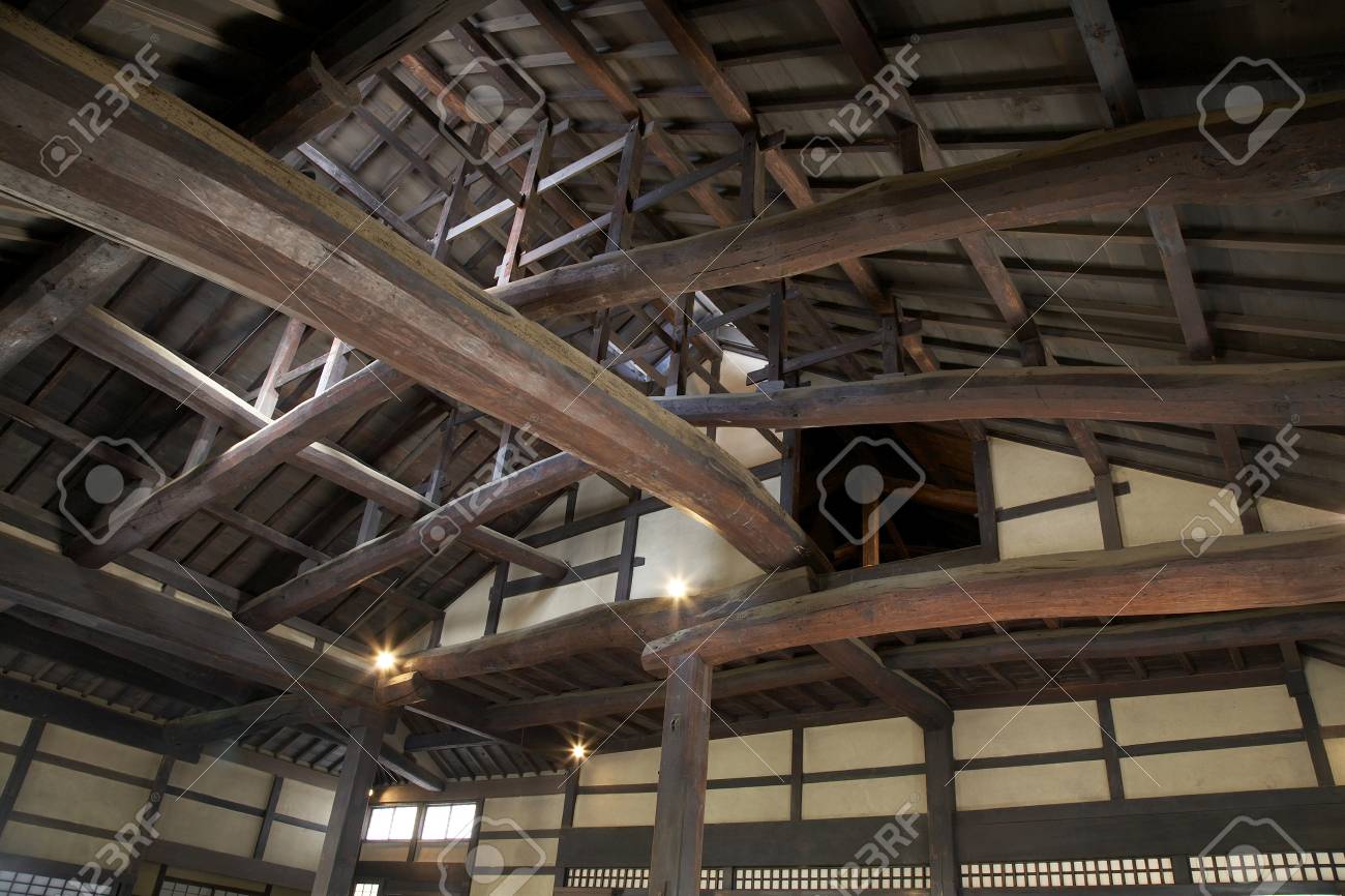 Japanese House Ceiling Stock Photo Picture And Royalty Free Image Image