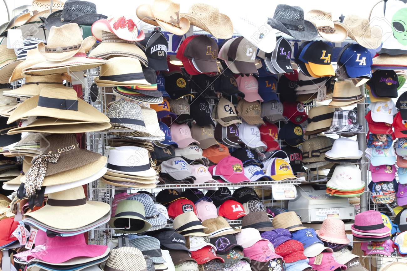 帽子屋店頭 の写真素材 画像素材 Image