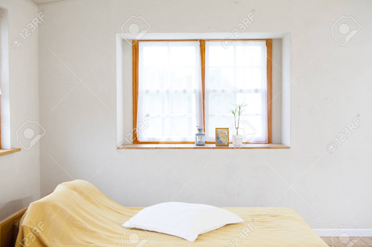 a bedroom window
