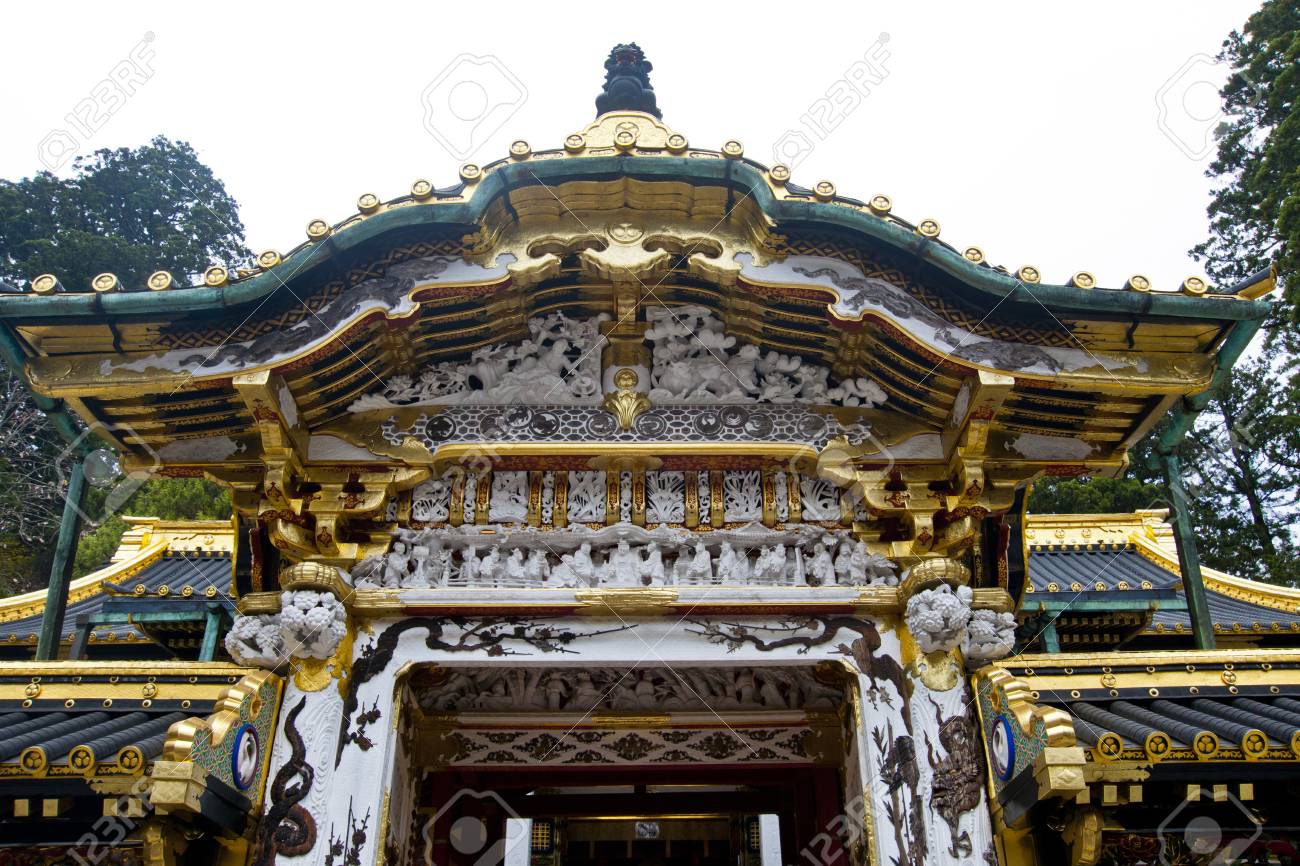 日光東照宮唐門 の写真素材 画像素材 Image
