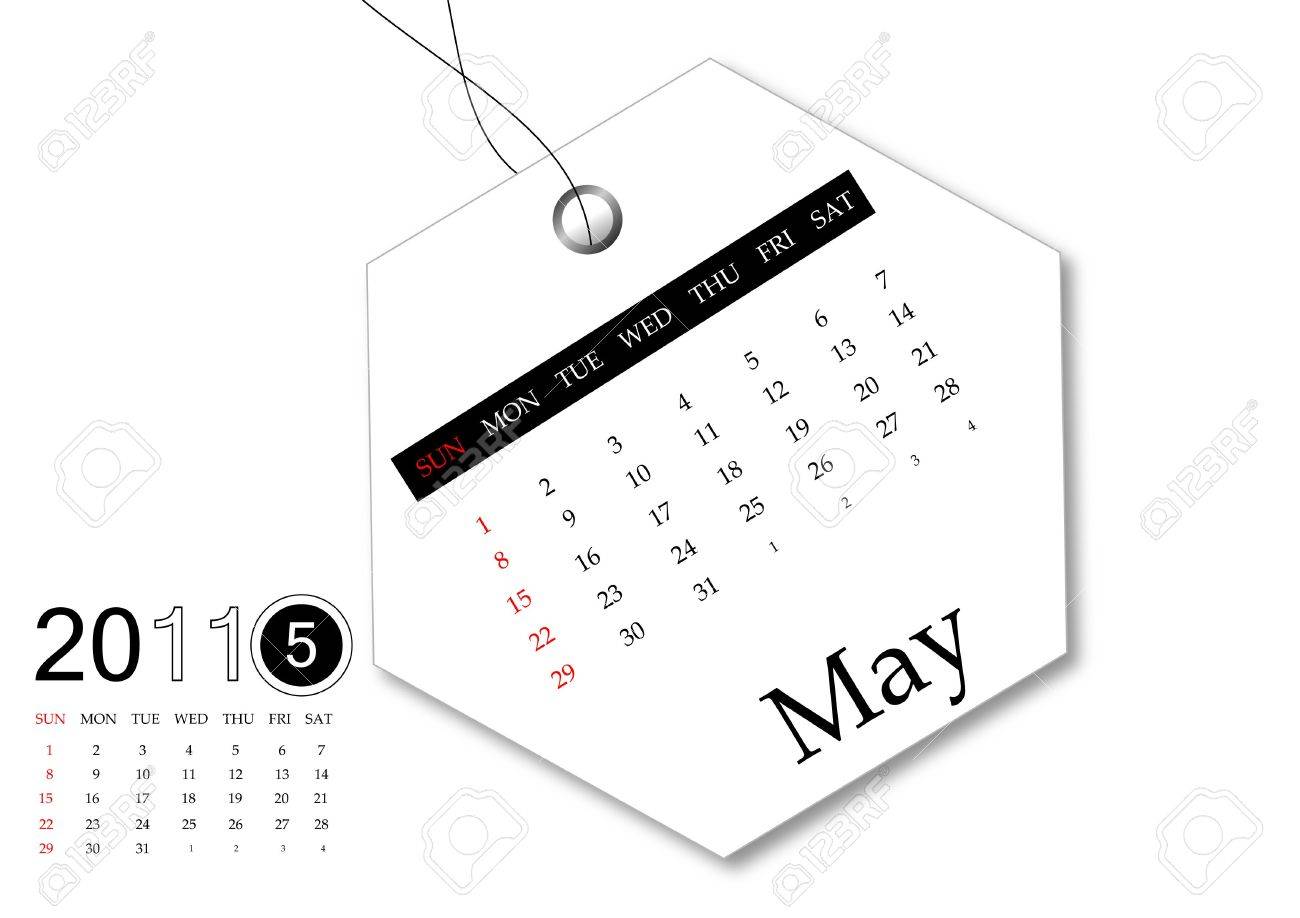 May Of 11 Calendar Stock Photo Picture And Royalty Free Image Image