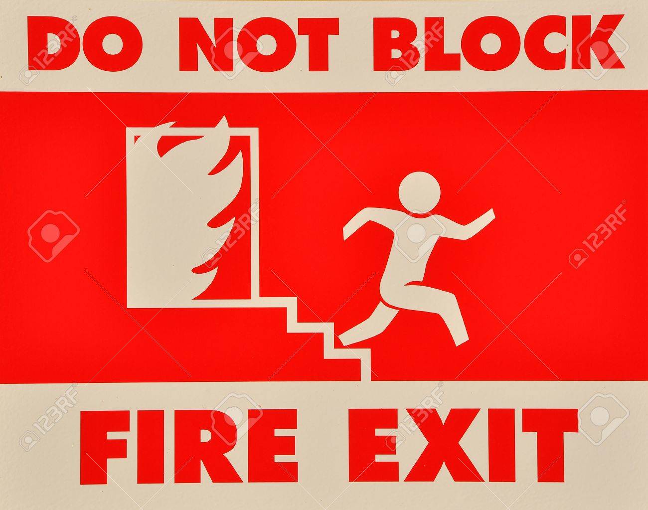 do-not-block-fire-exit-sign-stock-photo-picture-and-royalty-free-image-image-13249445