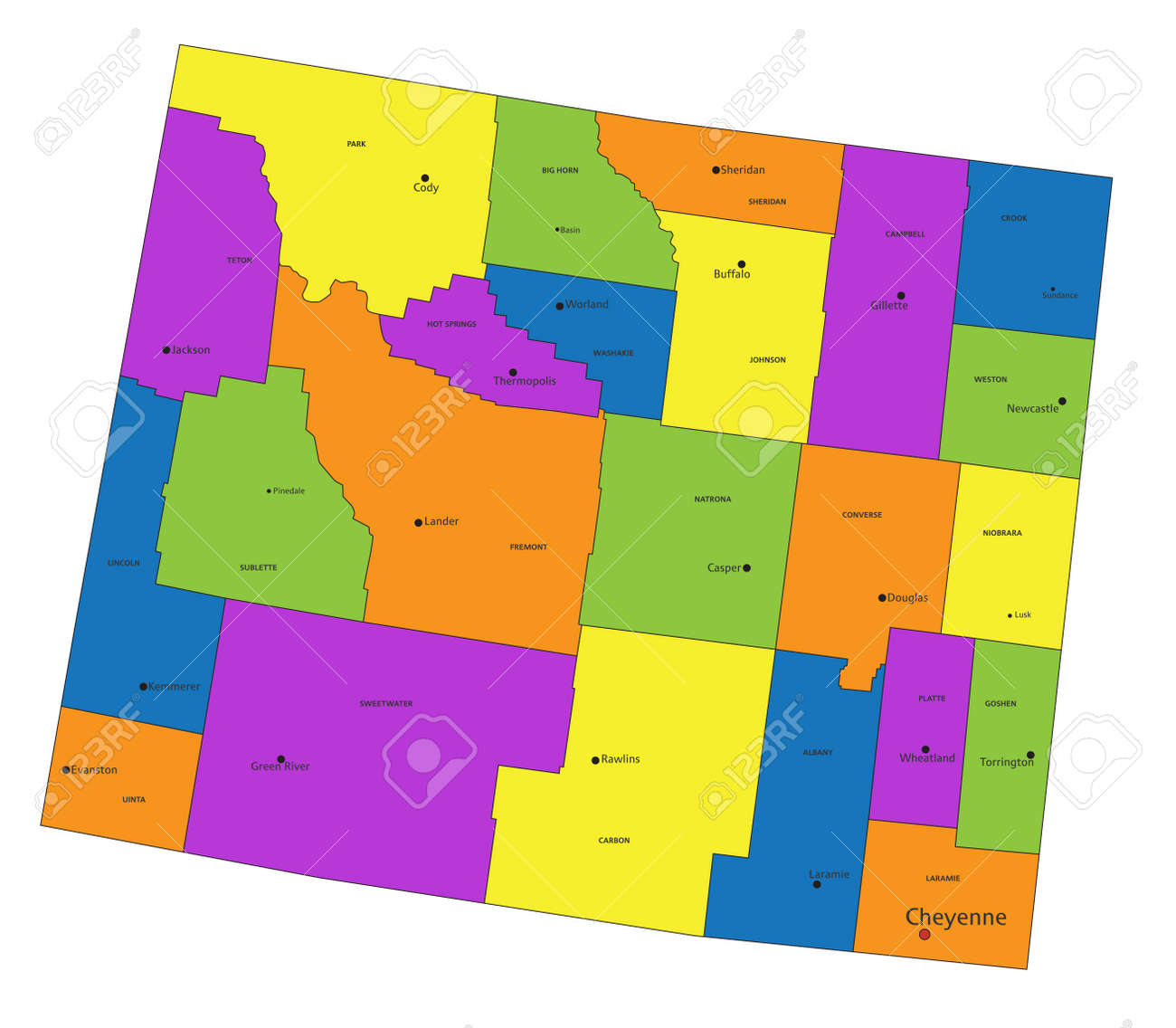 Colorado County Map – shown on Google Maps, image size:1300x1136