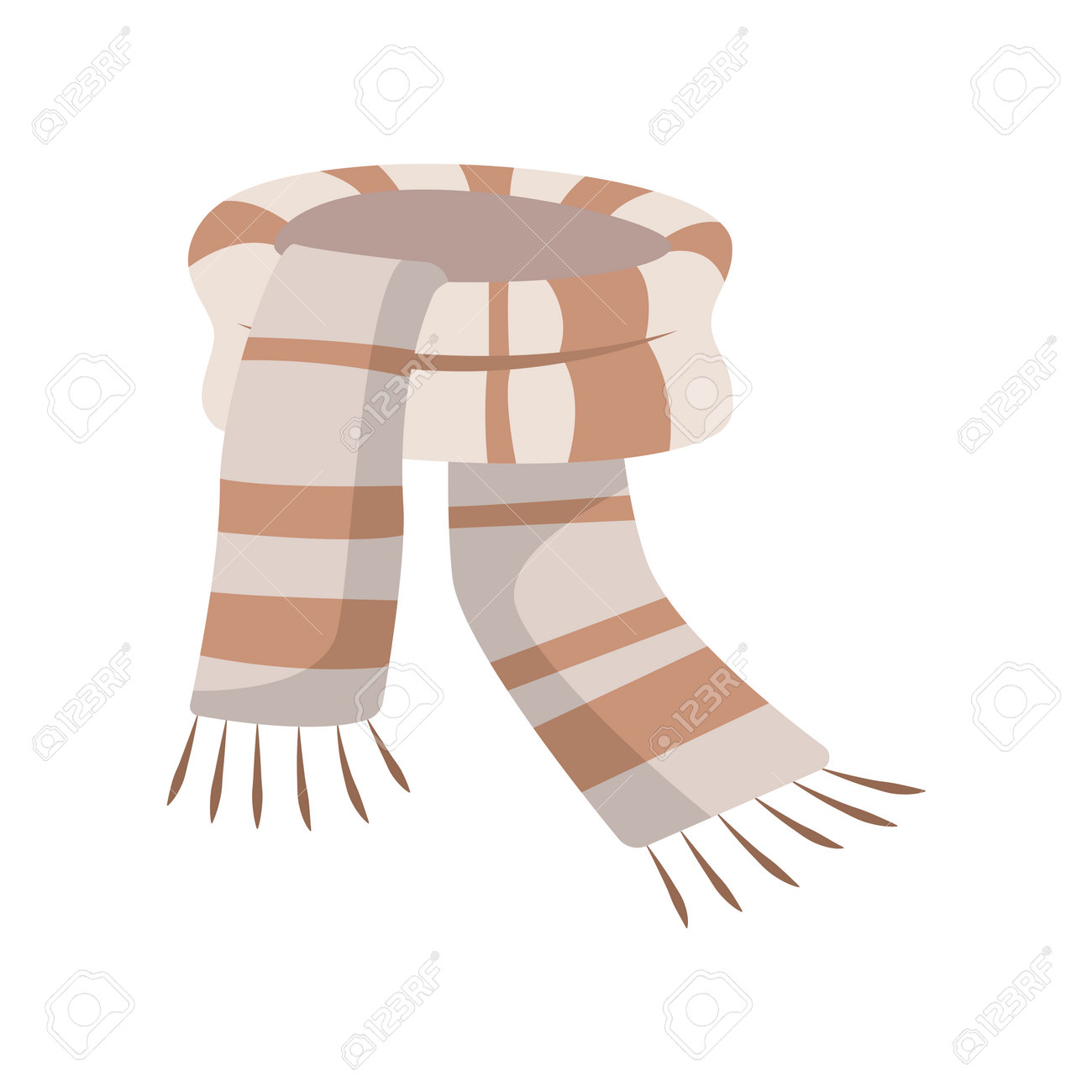 bufanda dibujo animado