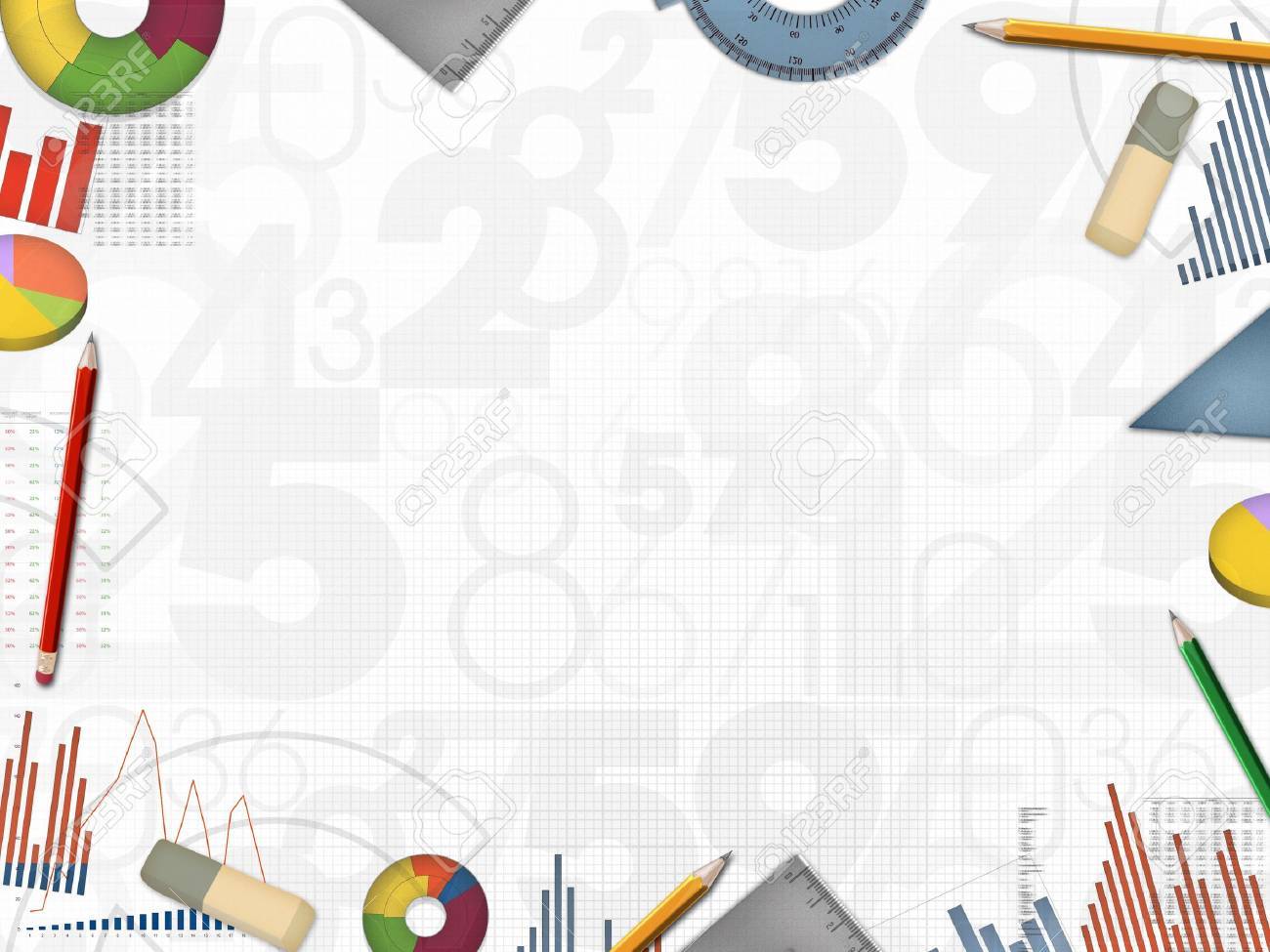 business financial numbers background frame colorful illustration numbers background