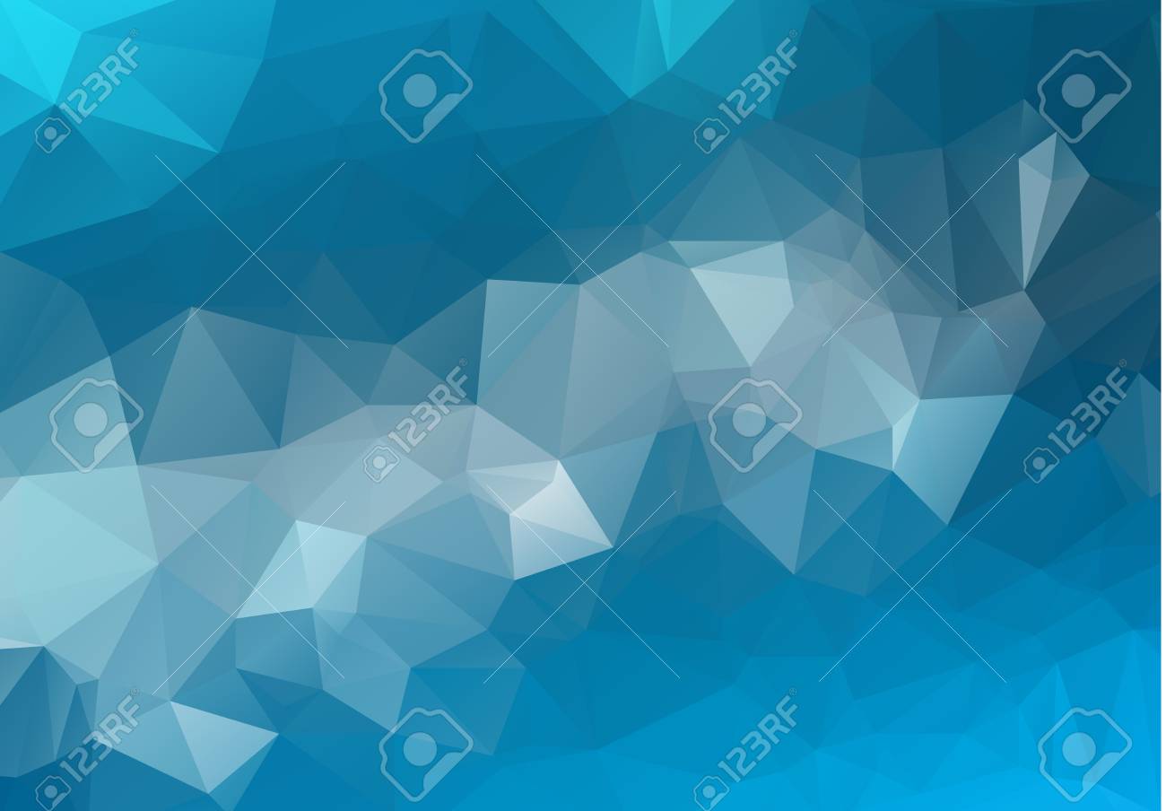 abstract light blue vector blurry triangle background design baby blue background design
