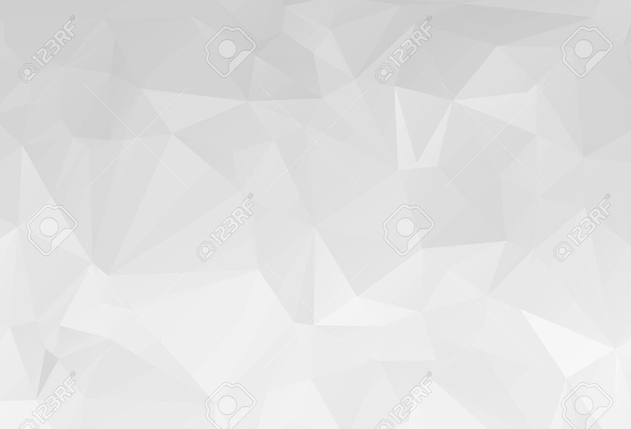 Gray White geometric rumpled triangular low poly origami style gradient illustration graphic background. Vector polygonal design for your business. - 121275238 Gray White geometric rumpled triangular low poly origami style gradient illustration graphic background. Vector polygonal design for your business. - 121275238
