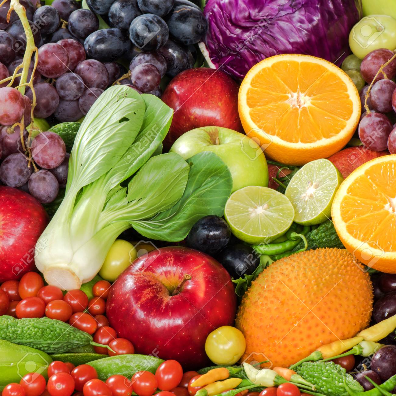 fresh fruits and vegetables foe heathy stock photo picture and