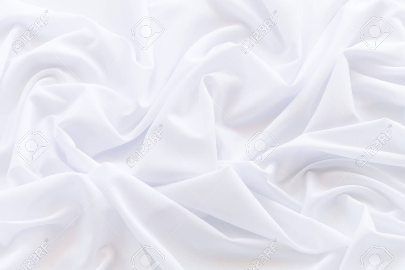 white cloth background and