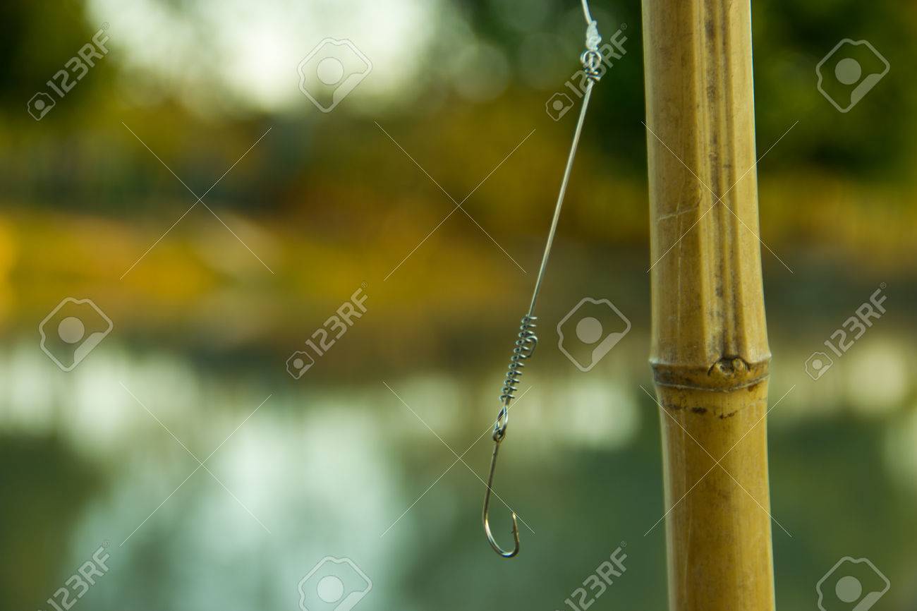 bamboo fishing pole