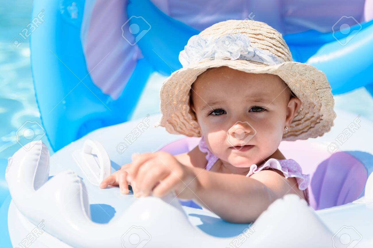 baby pool hat