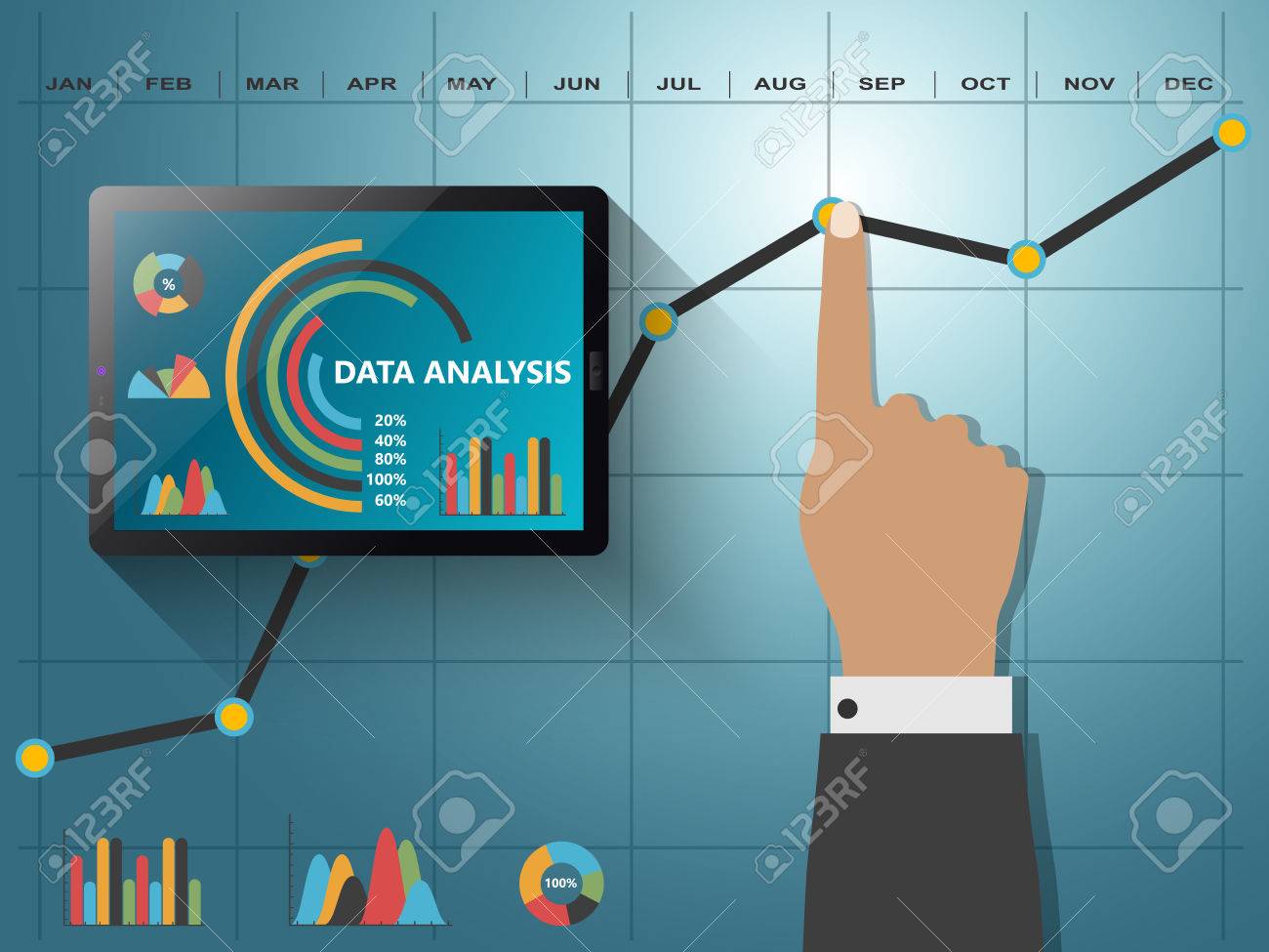 Comparing statistics in business, infographics report charts - 49360847 Comparing statistics in business, infographics report charts - 49360847