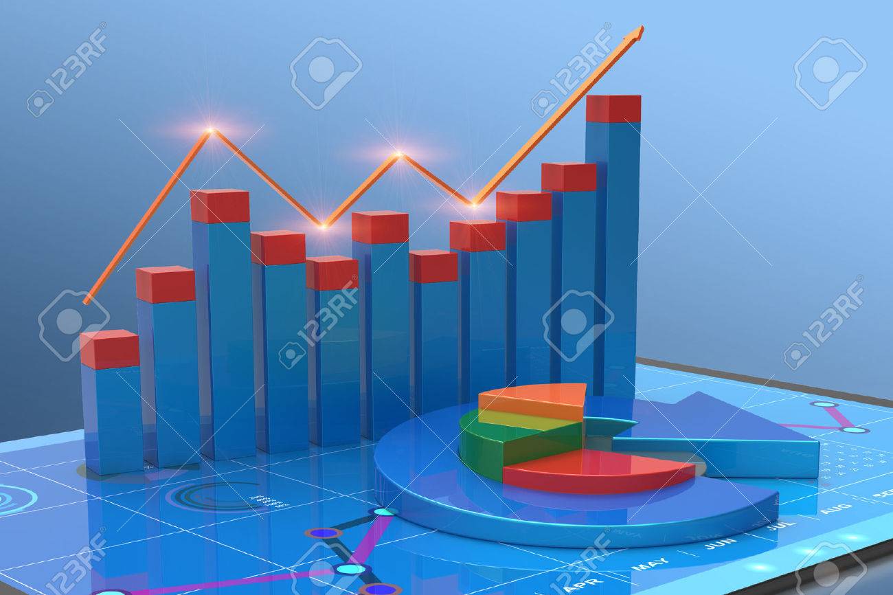 3D Rendering analysis of financial data in charts, accounting, business finance, taxes, banking, statistics, vision for the future - 57230010 3D Rendering analysis of financial data in charts, accounting, business finance, taxes, banking, statistics, vision for the future - 57230010