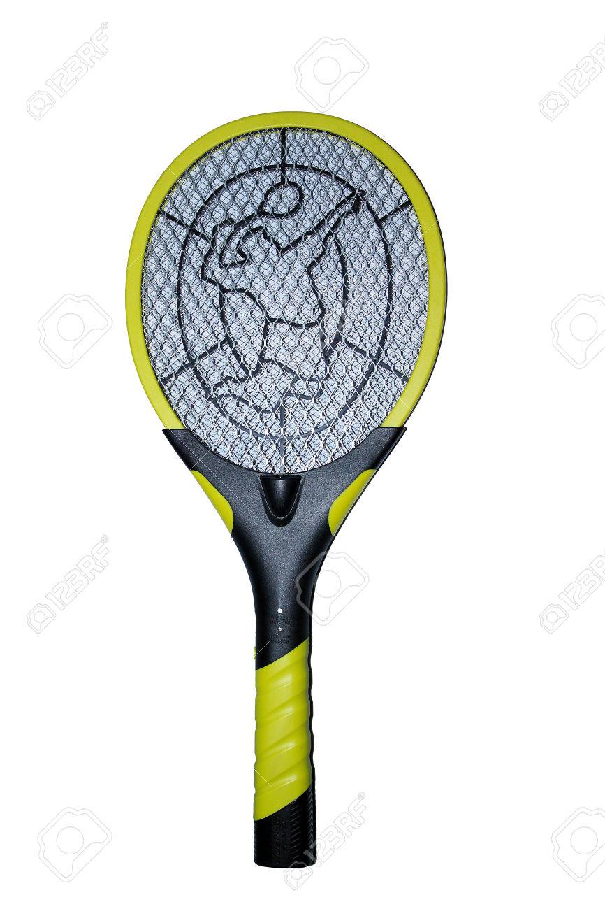 Mosquito Killing Bat In White Background Stock Photo Picture And