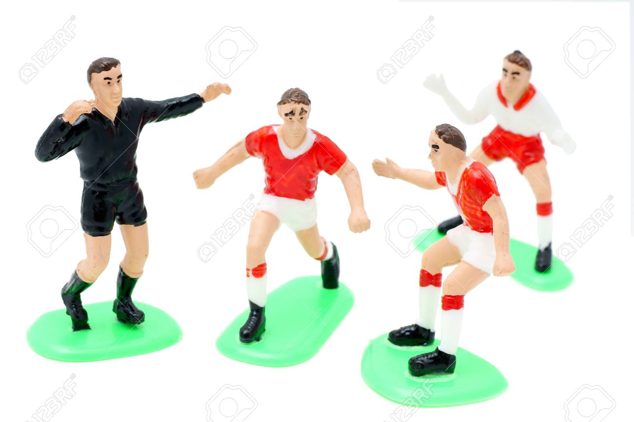 plastic football figures