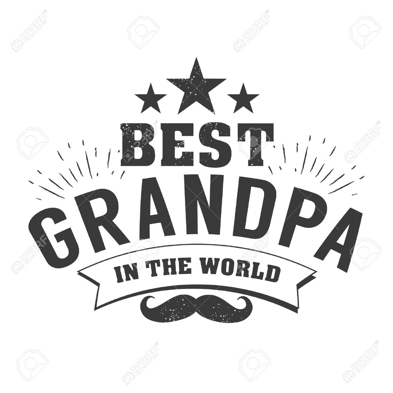 isolated grandparents day quotes on the white background to