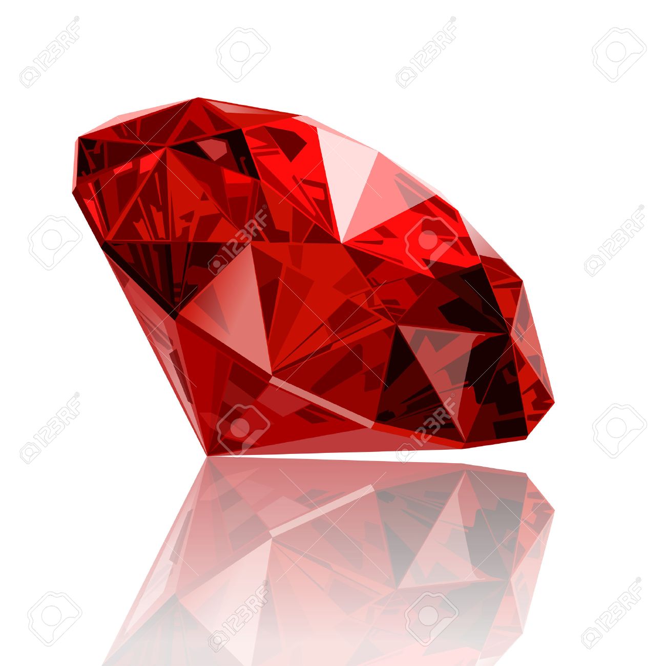 Realistic Vector Ruby ??gemstone Royalty Free SVG, Cliparts, Vectors, and  Stock Illustration. Image 63831939.