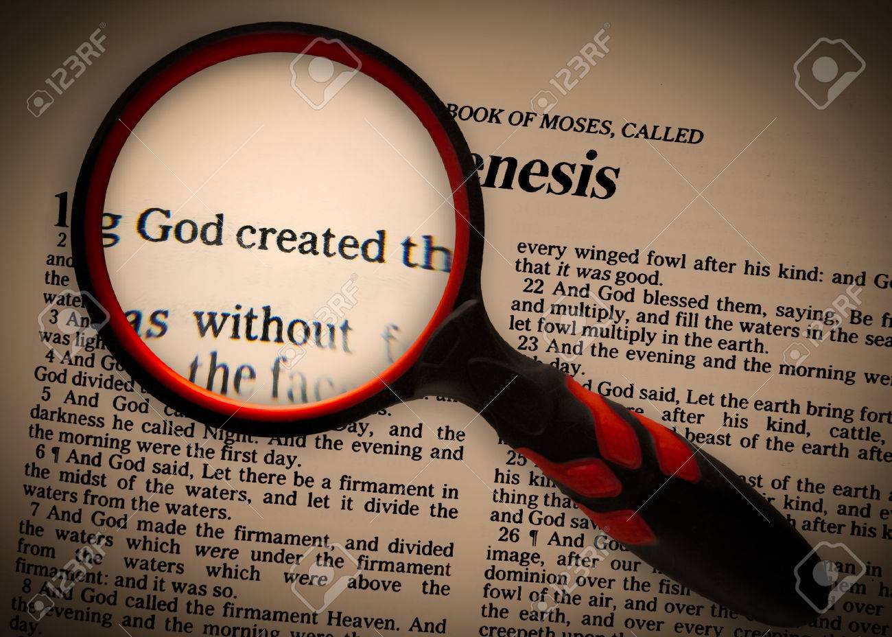 a focus on Genesis 1v1, that God created. - 43011329 a focus on Genesis 1v1, that God created. - 43011329