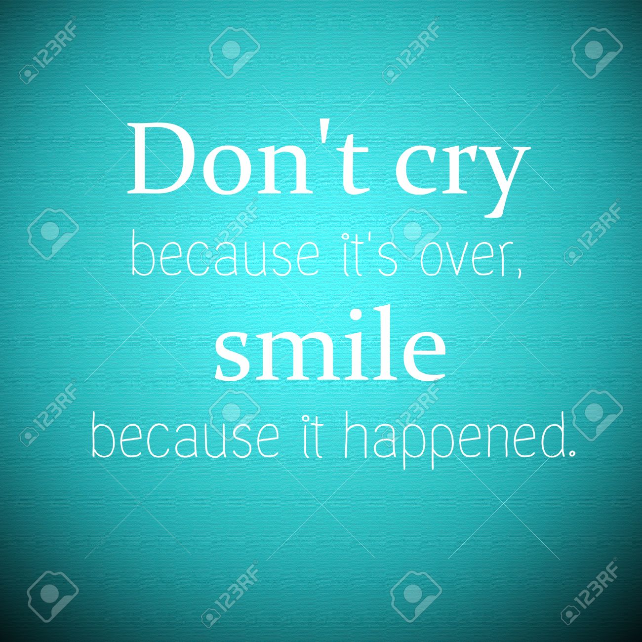 inspirational cheerful quote on blue background stock photo picture quote background