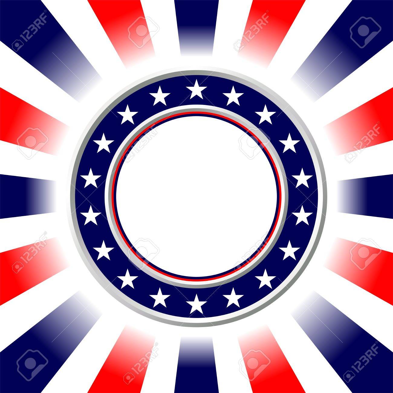 united states colors election poster or fourth of july background