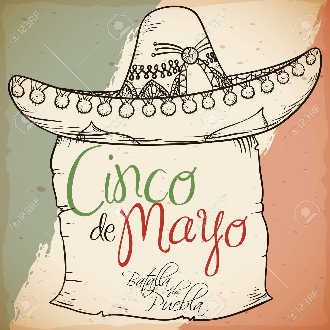 retro cinco de mayo