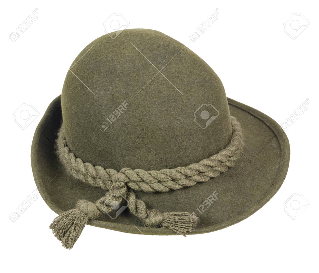 Hat with braided rope Clearance