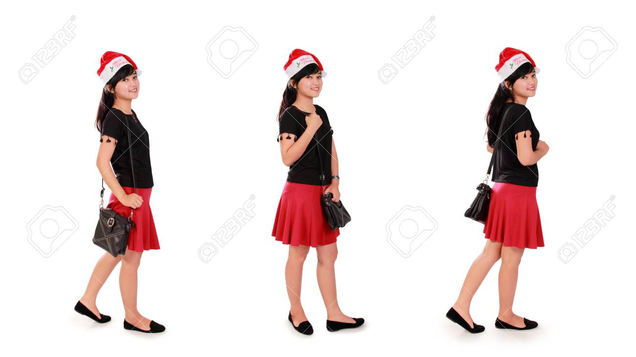 white christmas themed outfit