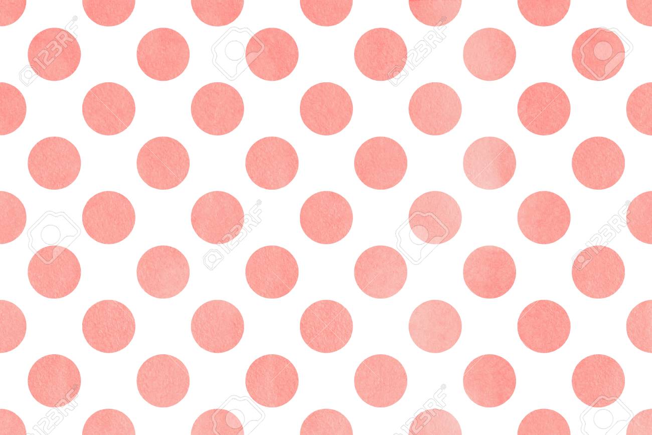 水彩画光のピンクの水玉背景 カラフルな水玉模様のスクラップ ブック 結婚式 パーティーやベビー シャワーの招待状をパターンします の写真素材 画像素材 Image